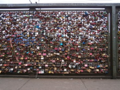 Love padlocks of Hohenzollern Bridge - May 2016